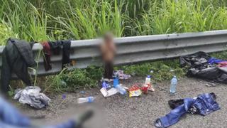 El niño migrante que fue encontrado solo y semidesnudo en una carretera en México