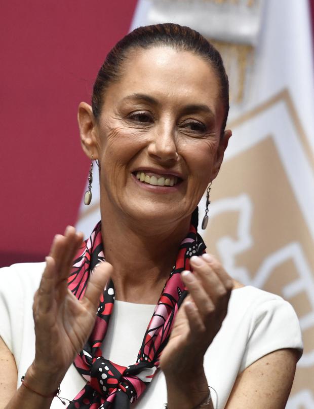 Claudia Sheinbaum, la alcaldesa de Ciudad de México que quiere convertirse en la primera presidenta de su país. Foto: CLAUDIO CRUZ / AFP