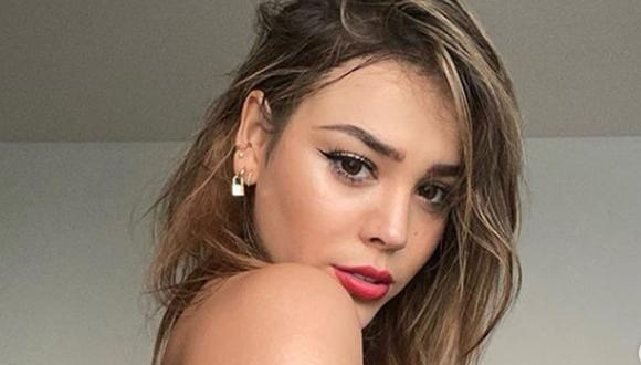 Danna Paola y su peculiar reacción ante los rumores que la vinculan con Sebastián Yatra. (Foto: Instagram)