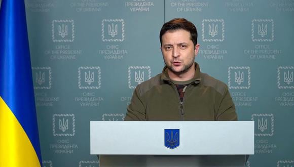 El presidente de Ucrania Volodymyr Zelensky. (AFP).