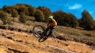 Alfaro logró segundo puesto en primera fecha del Latinoamericano de Downhill