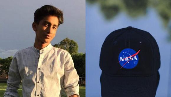 Misael Jiménez vende gorras con el logo de la NASA para poder costear su viaje y estudiar en la agencia especial en EE.UU. (Foto: @misael_jh / Instagram)