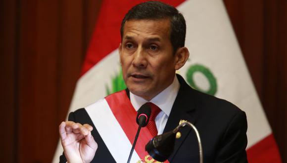 Ollanta Humala no se pronunció sobre alza del sueldo mínimo