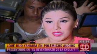 Yahaira Plasencia indignada con difusión de polémicos audios