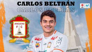 Carlos Beltrán firmó por Ayacucho FC tras dejar Alianza Lima 