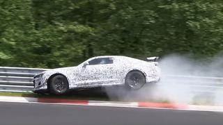 Estrellan el nuevo Chevrolet Camaro Z/28 en Nürburgring [VIDEO]