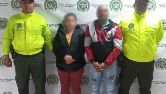 Tanto la madre como el padrastro de la niña fueron capturados FOTO: Policía Metropolitana