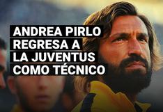 Andrea Pirlo retorna a la Juventus para convertirse en nuevo entrenador del equipo Sub 23