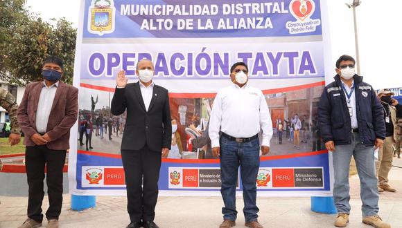 Tacna: adultos mayores fueron atendidos en operación “Tayta” en el distrito Alto de la Alianza | Foto: Cortesía Gobierno Regional de Tacna