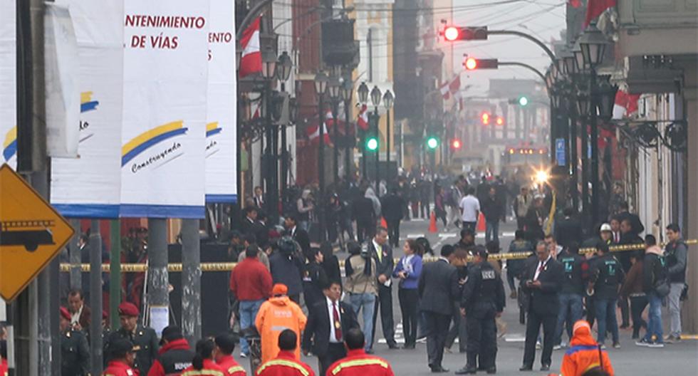 Fiestas Patrias en Perú: conoce el cierre de calles y desvíos vehiculares por las actividades de 28 y 29 de julio en Lima. (Foto: Agencia Andina)