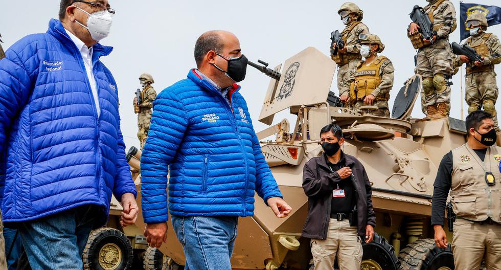 En la ceremonia participaron el alcalde de Ventanilla, Pedro Spadaro, el gobernador regional Dante Mandriotti, y el Comandante General de la Marina de Guerra Alberto Alcalá. (Foto: Municipalidad de Ventanilla)