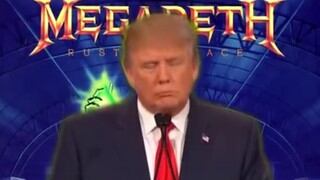 ¿Donald Trump realizó un 'cover' de una canción de Megadeth?