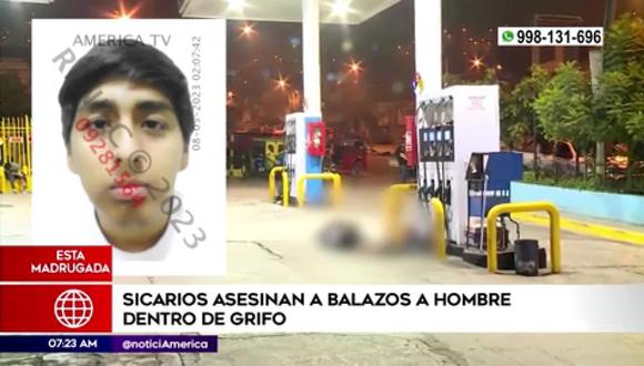 Un nuevo asesinato ocurrió en San Juan de Lurigancho. (Foto: América Noticias)