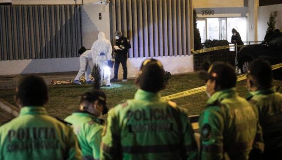 Las cámaras de seguridad de la zona serán claves para poder dar con la identidad de los responsables del crimen | Foto: Joel Alonzo / @photo.gec