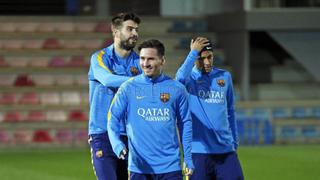 Barcelona entrenó con plantel completo para el clásico [FOTOS]