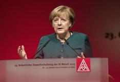 Angela Merkel quiere soluciones conjuntas a la ruta de los refugiados 