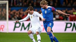 Francia igualó 2-2 ante Islandia por un partido amistoso internacional FIFA