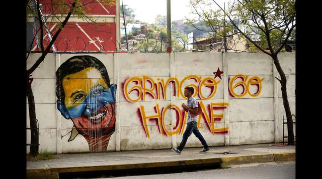 "Gringo go home": Los graffitis contra EE.UU. en Venezuela - 1