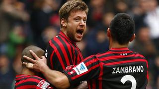 Eintracht con Zambrano derrotó al Düsseldorf y se acerca a la Champions
