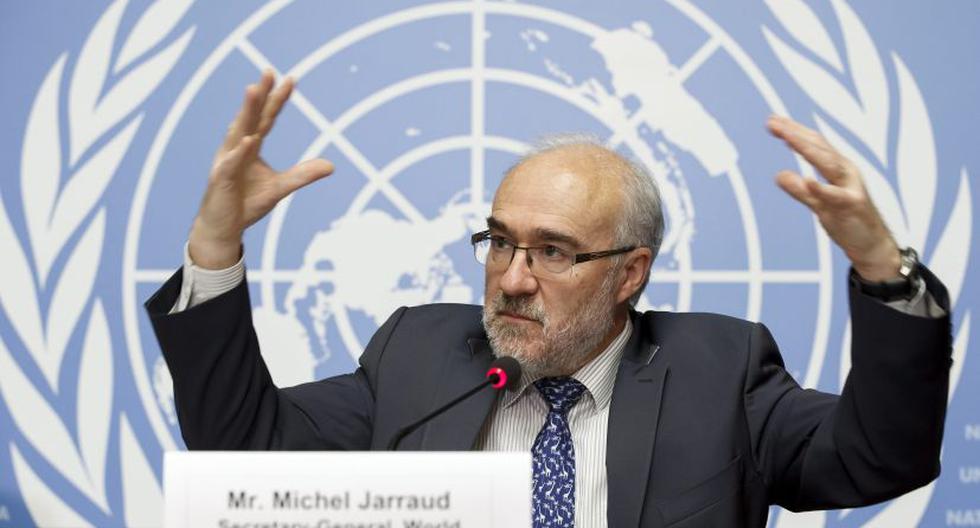  El secretario general de la Organización Mundial de la Meteorología (OMM), el francés Michel Jarraud. (Foto: EFE)