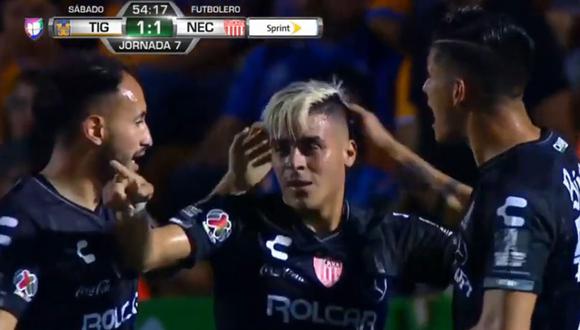 Necaxa y e tanto del empate ante Tigres, gracias a Brian Fernández. (Video: TDN)