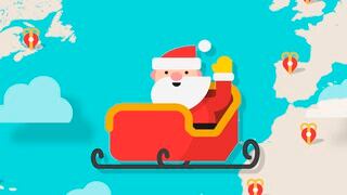 Sigue EN VIVO el recorrido de Papá Noel en Google Santa Tracker