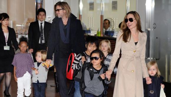 Brad Pitt solicitó la custodia compartida de sus seis hijos