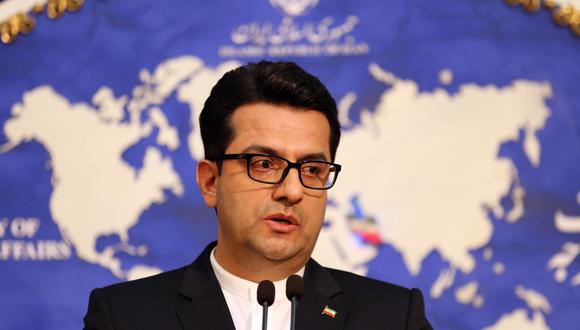 El portavoz del ministerio de Exteriores de Irán, Abbas Mousavi. (Foto: EFE)