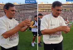 La emoción de Fabián Bustos al comunicarse con su familia tras ganar el Apertura con Universitario | VIDEO
