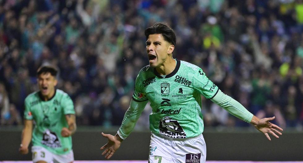 León remontó y venció 2-1 al Necaxa por la Liga MX 2023