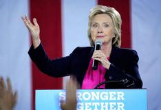Hillary Clinton retoma campaña electoral y arremete contra Donald Trump 