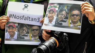 Suspenden entrega de cuerpos de periodistas ecuatorianos asesinados