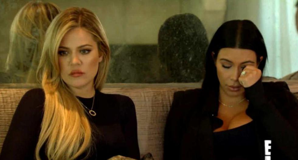 Kim Kardashian y sus hermanas vivieron un tenso momento con Scott Disick. (Foto: Captura E!)