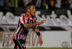 Con gol de Cueva: Sao Paulo empató 1-1 ante ABC y avanzó en la Copa de Brasil