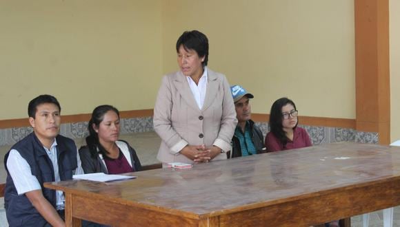 Noima Salas postuló a la alcaldía del municipio de Masin en el 2014 por el Movimiento Nacionalista Peruano. Actualmente está prófuga de la justicia. (Foto: Municipalidad de Masin)
