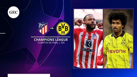 Atlético de Madrid vs. Borussia Dortmund: cuándo, a qué hora y dónde ver la Champions League