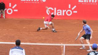 Sergio Galdos cayó en semifinales del Lima Challenger de tenis