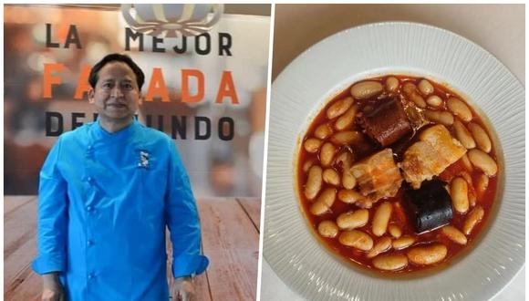 Carlos Guillermo García ahora es famoso en España por su fabada.