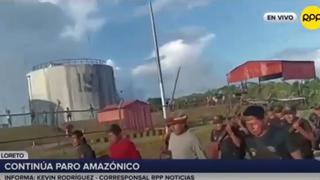 Loreto: manifestantes que toman Estación 5 del Oleoducto Norperuano se declaran en paro indefinido | VIDEO