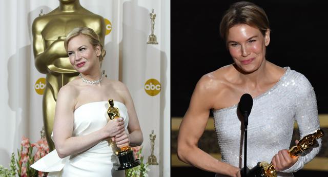 Parece ser una coincidencia que Renée Zellweger elige vestir de blanco para cuando está nominada a los Premios de la Academia (2004/ 2020), y no le ha fallado, pues en ambas ocasiones ha resultado ganadora. En esta galería descubre más detalles. (Fotos: AFP)
