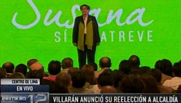 Susana candidata: no está decidido con qué partido postulará