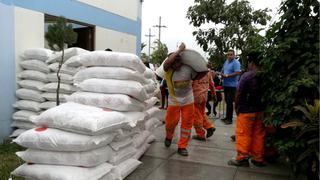 Inmovilizan 17 toneladas de productos del Vaso de Leche por contener insectos