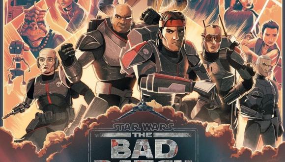 La segunda temporada de la serie animada "The Bad Batch", basada en el universo Star Wars, estrenará el próximo 4 de enero. (Foto: Star Wars)