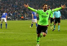 Ajax pierde 3-2 ante Schalke, pero clasifica a las semifinales de la Europa League