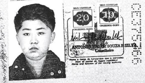 La fotocopia de un pasaporte presuntamente usado por Kim Jong-un fue obtenida por la agencia de noticias Reuters. (Foto: Reuters)