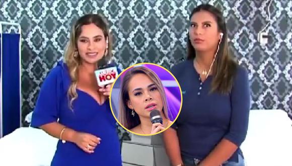 Rosa Fuentes reaparece en televisión y no tuvo problemas en hablar sobre su divorcio con Paolo Hurtado tras 'ampay'. (Foto: América TV)