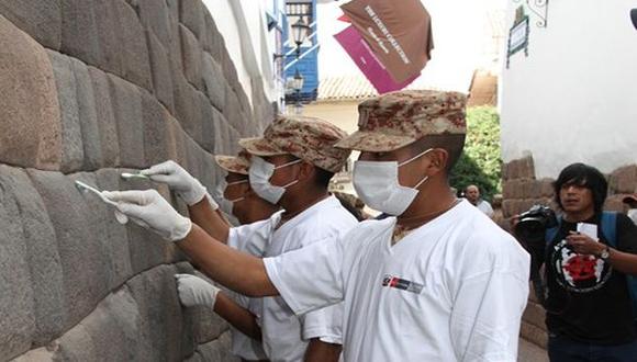 Campaña busca conservar muros del centro histórico de Cusco