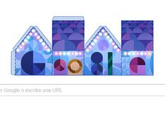 Google celebra la Navidad con colorido doodle