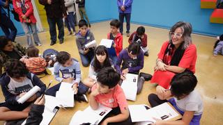 Ministerio de Cultura organizó taller para incentivar el arte en los niños