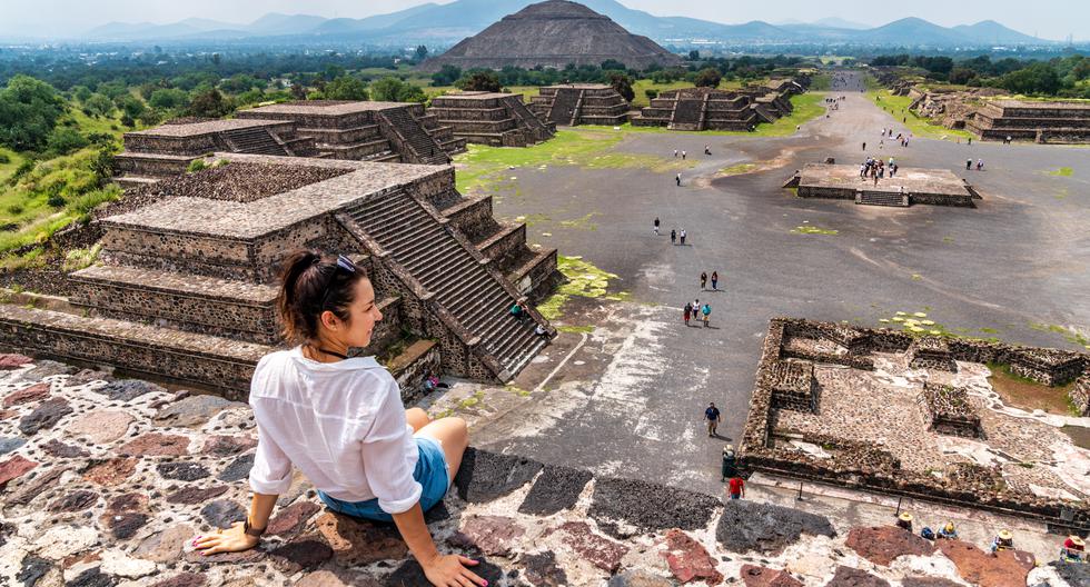 El complejo arqueológico de Teotihuacán está a unos 40 kilómetros al noreste de la ciudad.